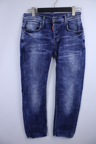 Dsquared2 blue cotton paint - dsquared2,
