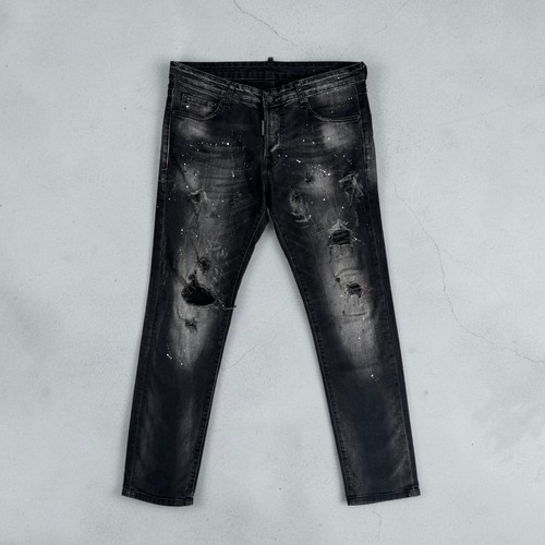 Dsquared2 black distressed - black,