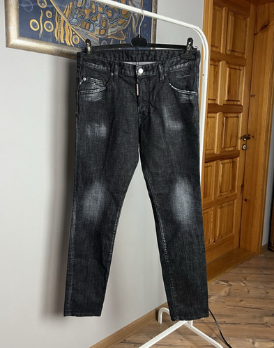 Dsquared2 dark gray distressed - gray,