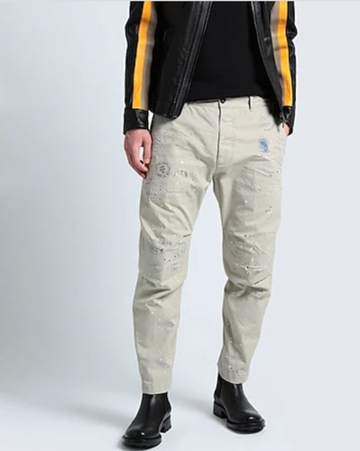 Dsquared2 beige slim straight - slim,