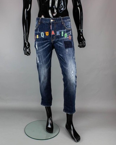 Men dsquared jeans navy - jeans,