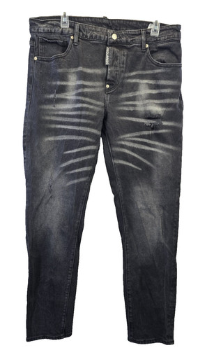 Dsquared2 men distressed black - distressed,