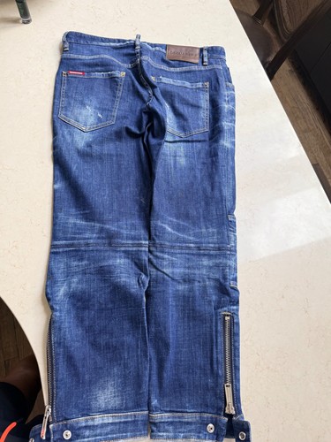 Dsquared2 womens biker blue