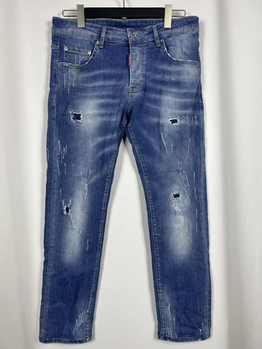 Dsquared2 punk blue denim - punk,
