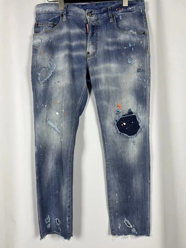 Dsquared2 skater blue denim - dsquared2,
